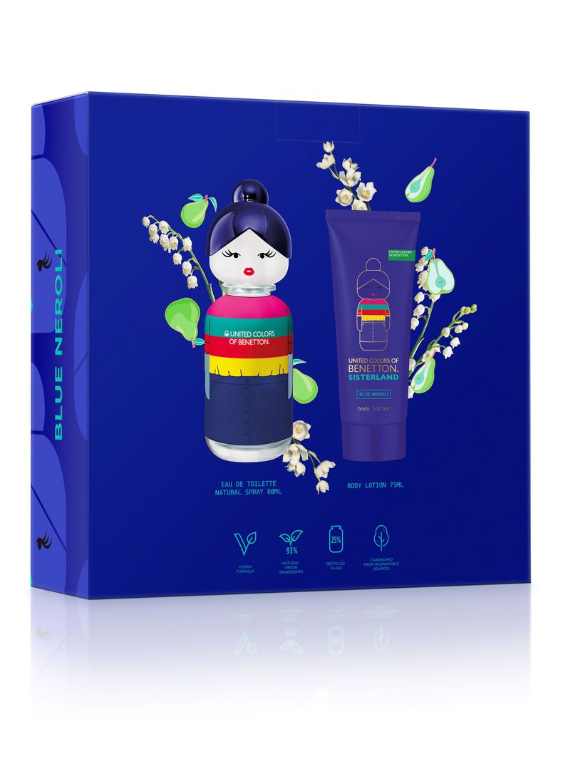 Set Perfume Sisterland Blue Neroli EDT Mujer 80ml + Loción Corporal 75ml-3