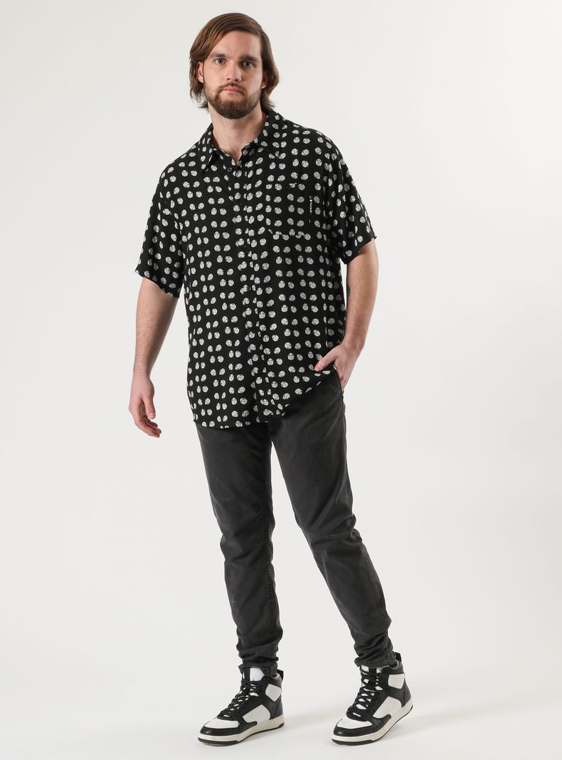 Camisa Manga Corta Bicolor-3