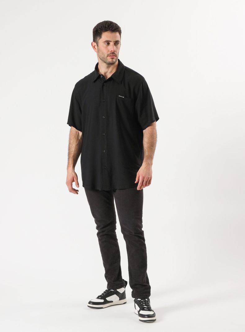 Camisa Manga Corta un Color-3