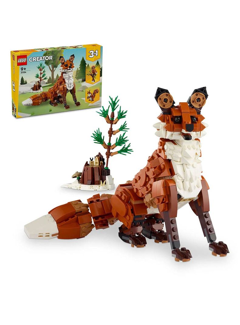 Lego Animales del Bosque Zorro Rojo-1