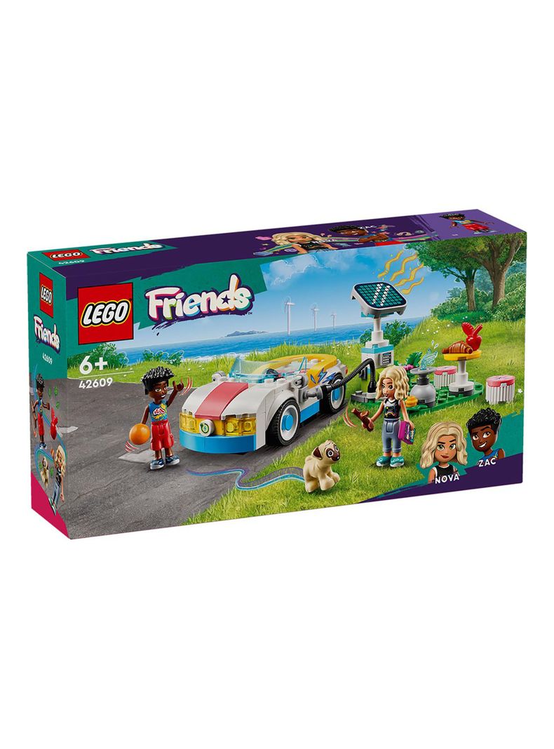 Lego Auto Eléctrico y Cargador-0