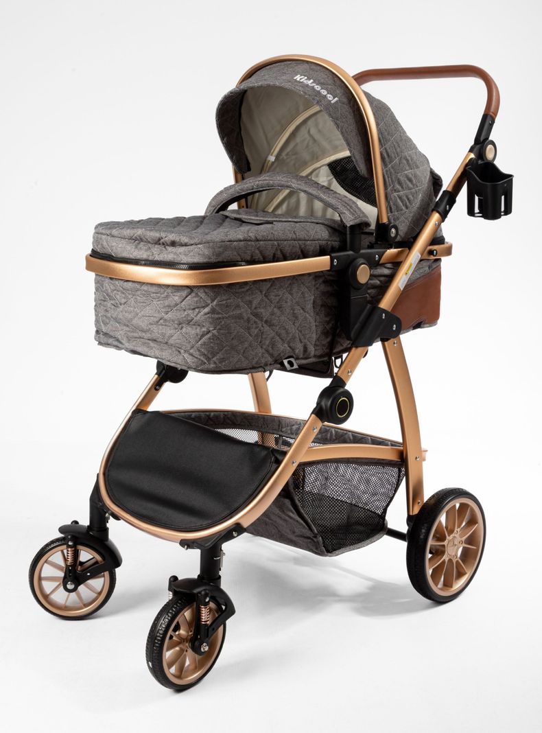 Coche Travel Elegance Gris-2