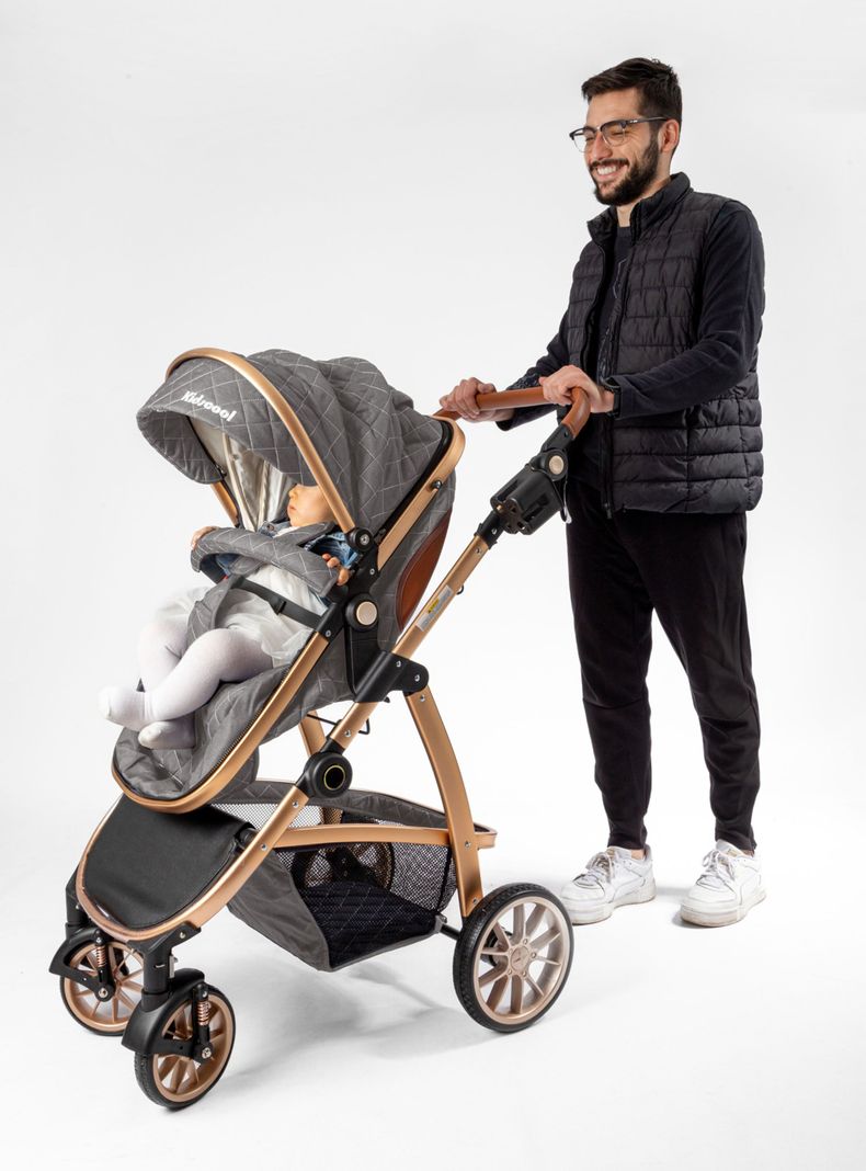 Coche Travel Elegance Gris-4