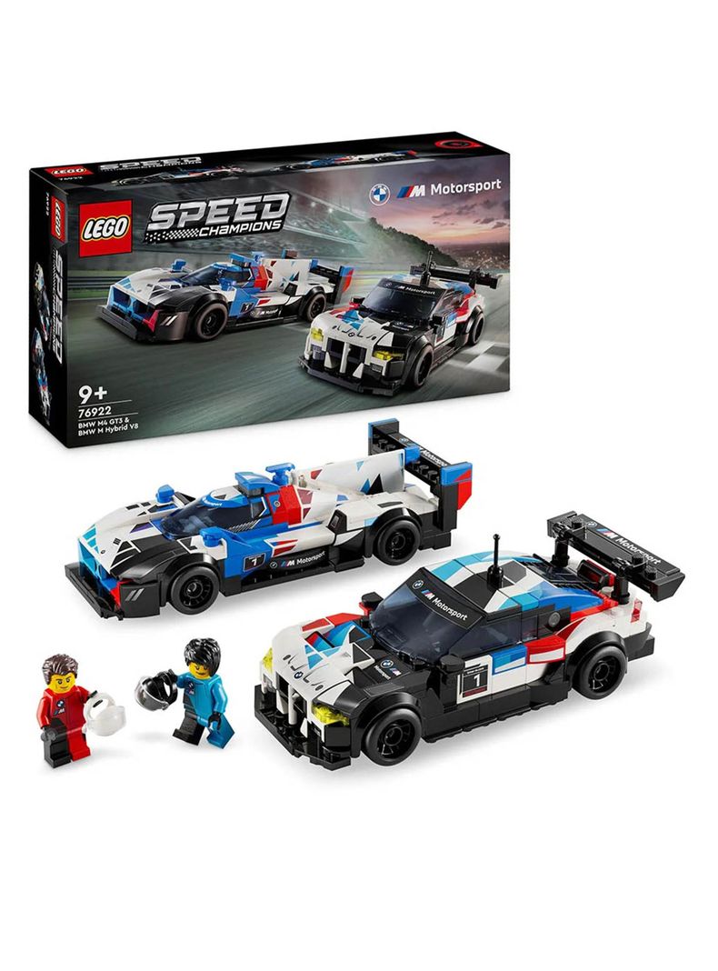 Lego Coches Carreras Bmw M4 GT3 Y BMW M Hybrid V8-1