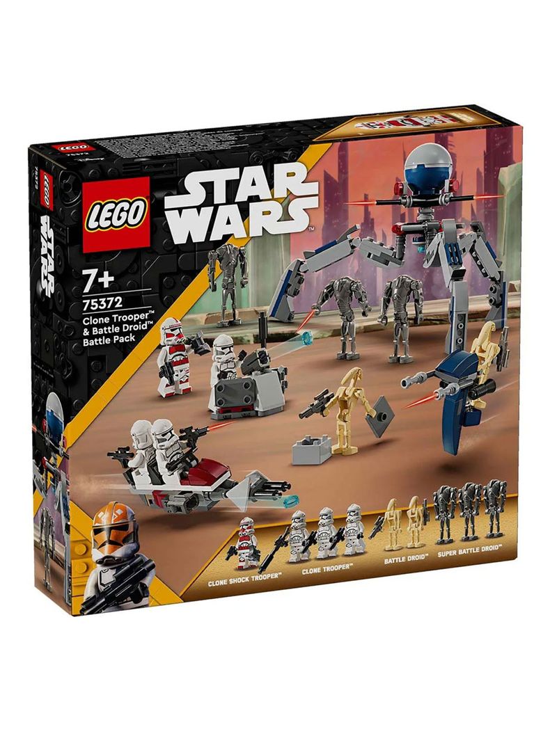 Lego Pack Combate Soldado Clon y Droide Combate-0