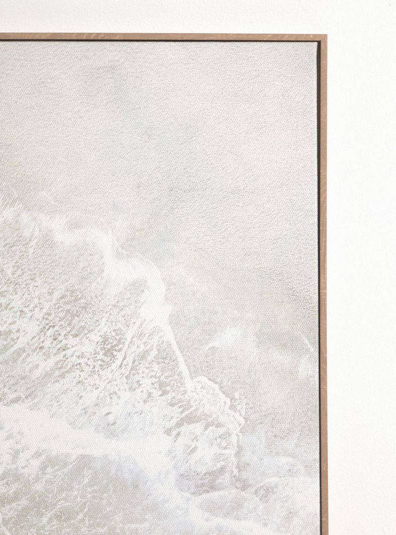 Cuadro Mar Blanco 60x90 cm-2