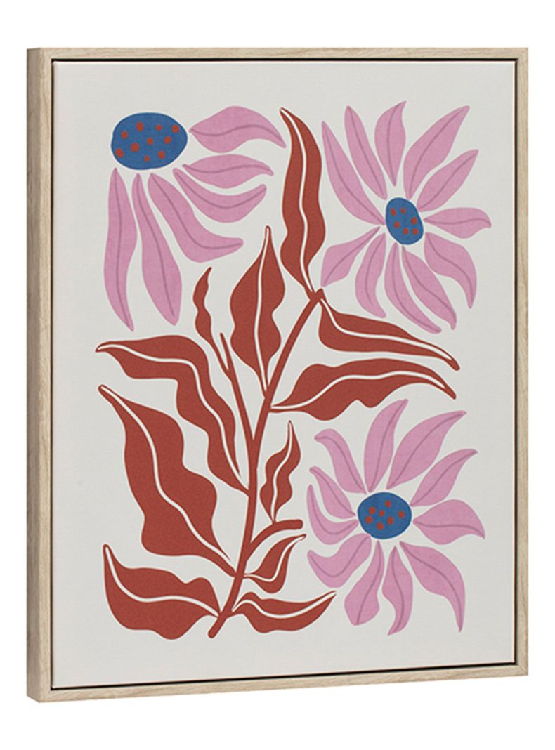 Cuadro Flor Fucsia 40x50 cm-2