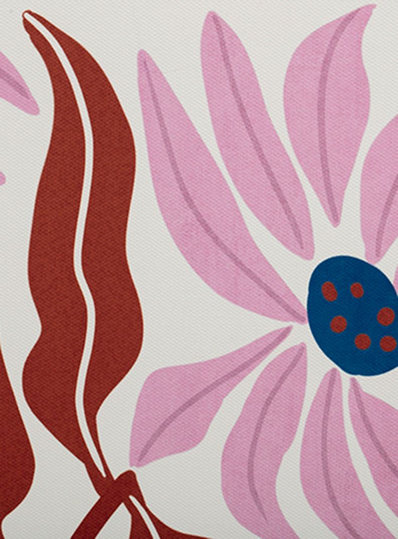 Cuadro Flor Fucsia 40x50 cm-3