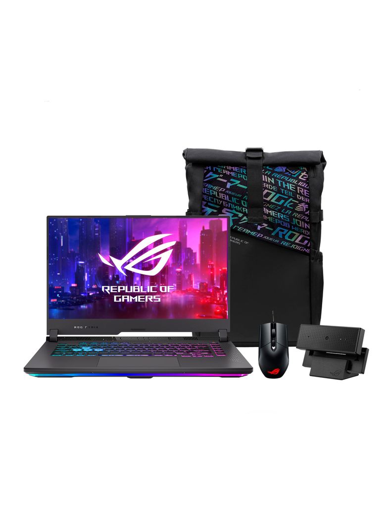 Notebook ROG Strix G15 G513RW-HQ064W AMD Ryzen 9 NVIDIA GeForce RTX 3070 Ti 16GB RAM 1TB SSD 15.6" WQHD 165Hz-0