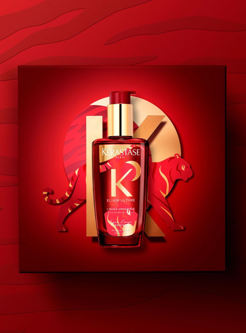 Aceite Brillo Sublime Tiger Rouge Edición Limitada LHuile Originale Elixir Ultime 100 ml-3