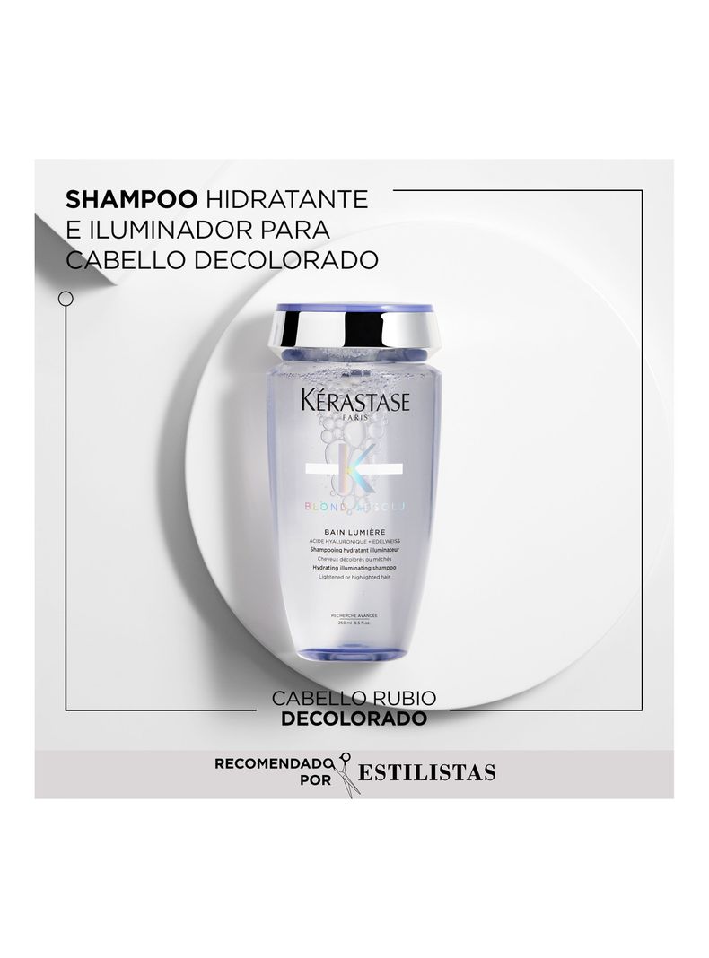 Set Cabello Rubio o Decolorado Blond Absolu Shampoo 250ml + Máscara 200ml Kérastase-1