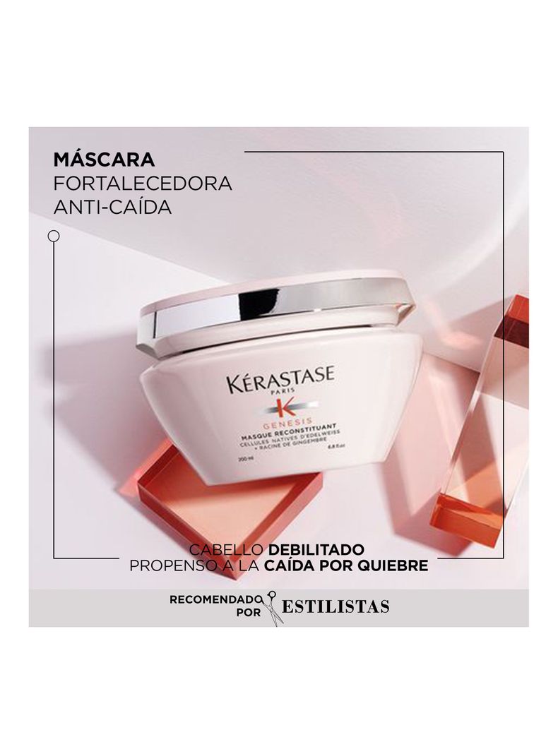 Set Hidratante Anti-Caída Genesis Shampoo 250ml + Máscara 200ml Kérastase-3