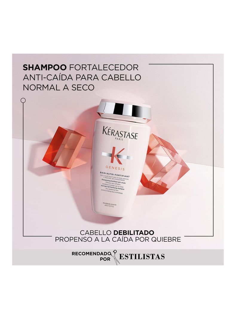 Set Hidratante Anti-Caída Genesis Shampoo 250ml + Máscara 200ml Kérastase-2