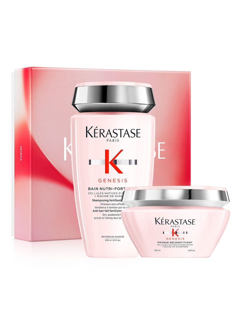 Set Hidratante Anti-Caída Genesis Shampoo 250ml + Máscara 200ml Kérastase-0