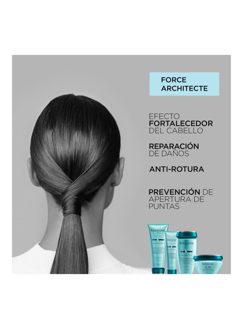 Set Cabello Dañado Resistance Shampoo 250ml + Acondicionador 200ml Kérastase-4