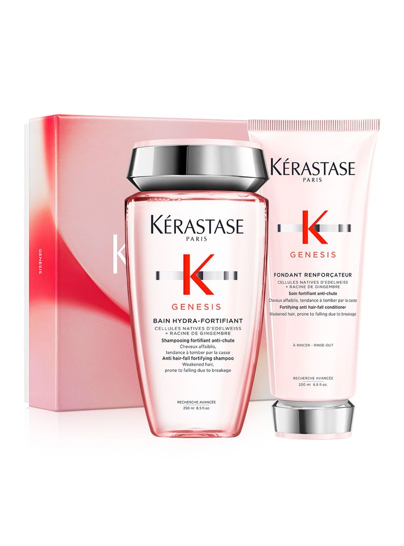 Set Hidratante Anti-Caída Genesis Shampoo 250ml + Acondicionador 200ml Kérastase-0