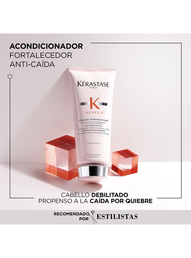 Set Hidratante Anti-Caída Genesis Shampoo 250ml + Acondicionador 200ml Kérastase-2