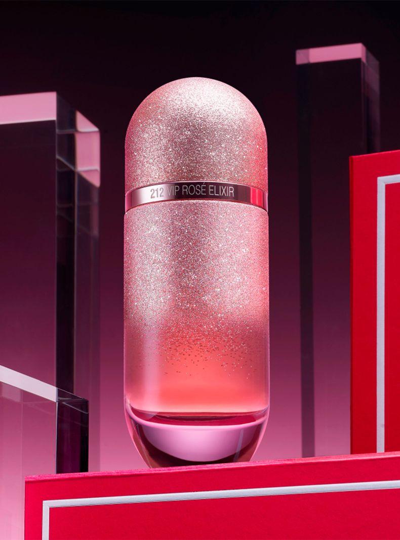Set Perfume 212 VIP Rosé Elixir EDP Mujer 80 ml + Loción Corporal 100 ml-2