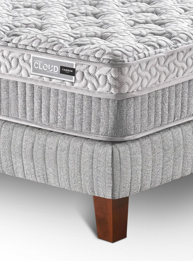 Cama Europea Hybrid Cloud 1.5 Plazas-3