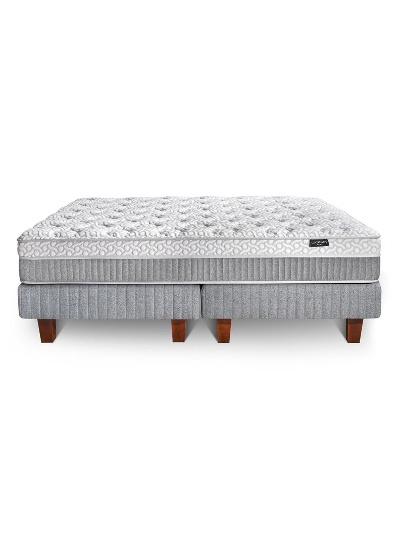 Cama Europea Hybrid Cloud Base Dividida 2 Plazas-3