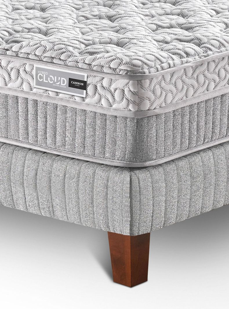 Cama Europea Hybrid Cloud Súper King-4