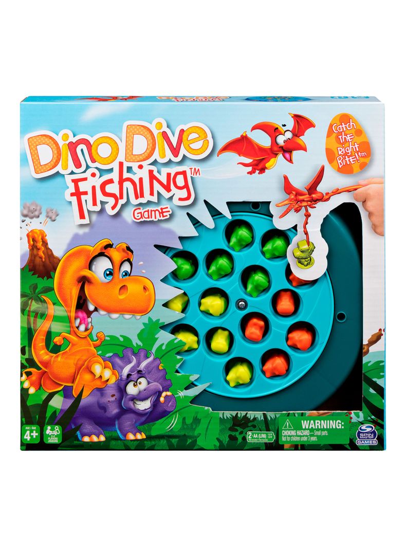 Juego de Mesa Pescando Dinosaurios-0