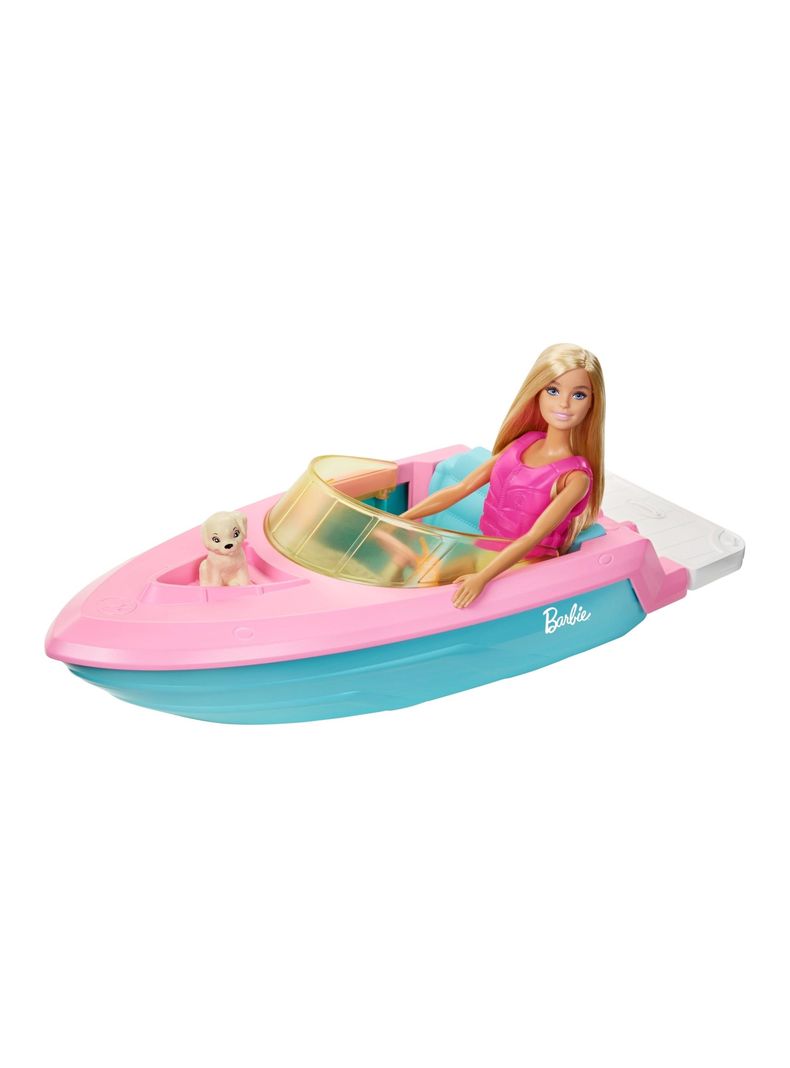 Muñeca Barbie Estate con Lancha-1