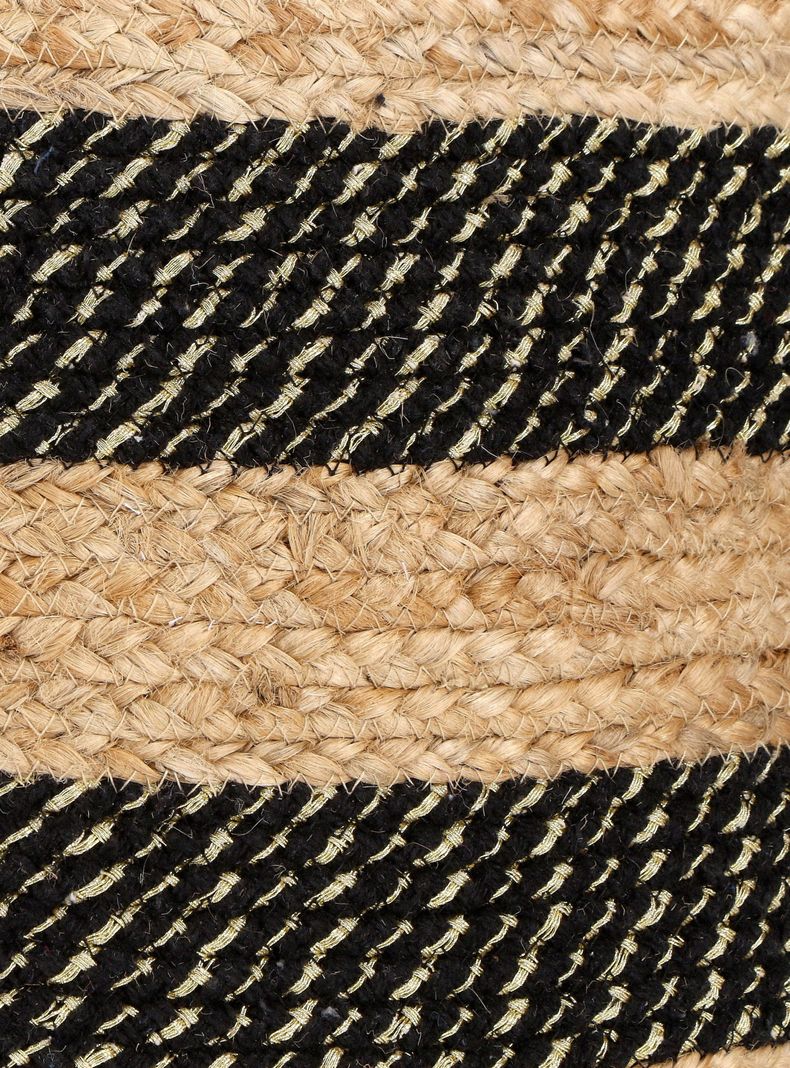 Cartera Totebag de Raffia con Hilo de Lurex-6
