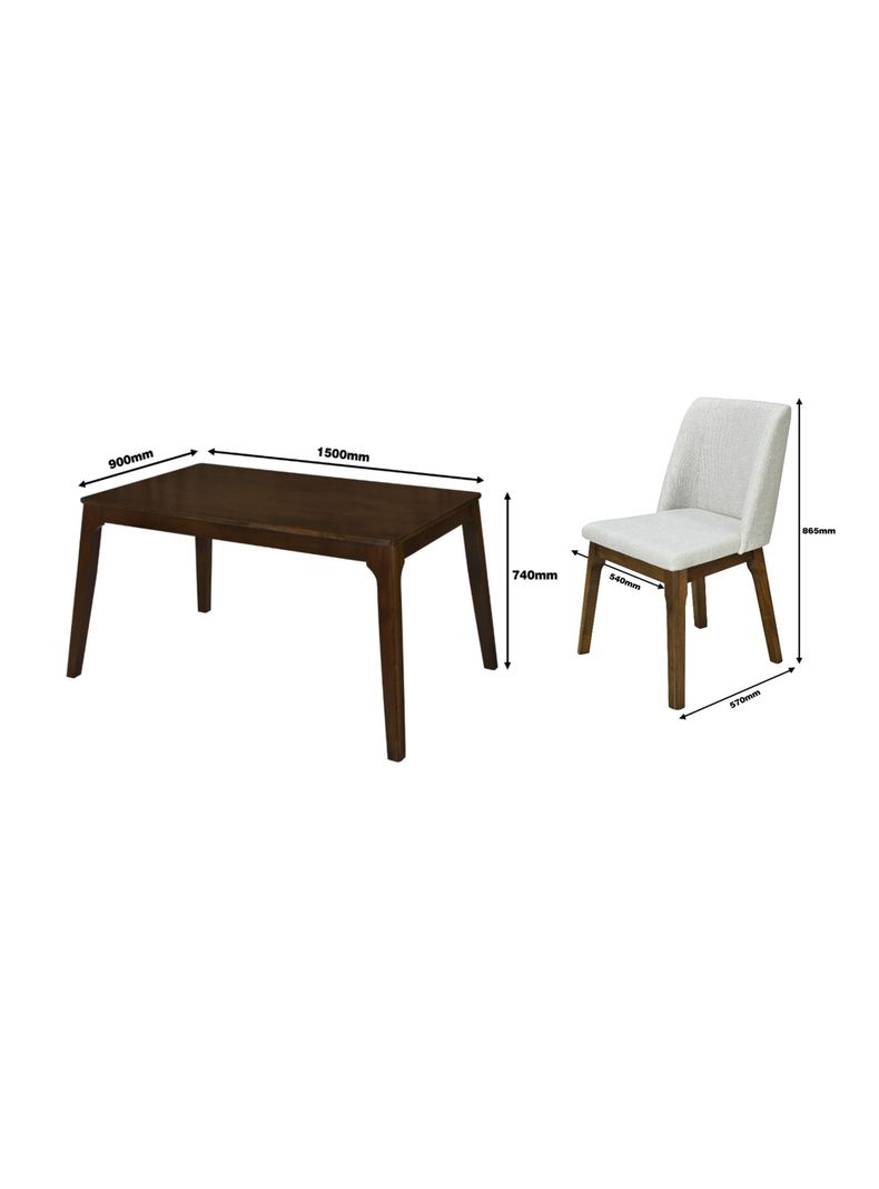 Juego Comedor Monet + 6 sillas-1