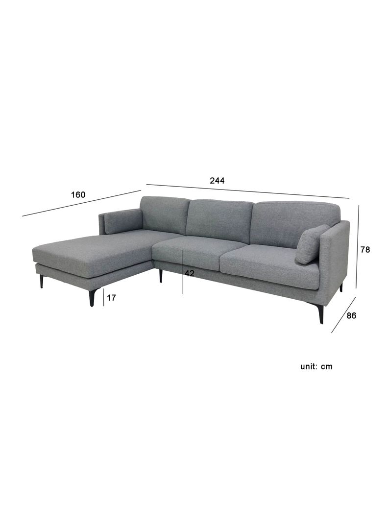 Sofá Modular Carraro Gris-1