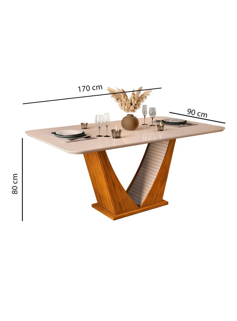 Juego de Comedor Dalila 6 Sillas-1