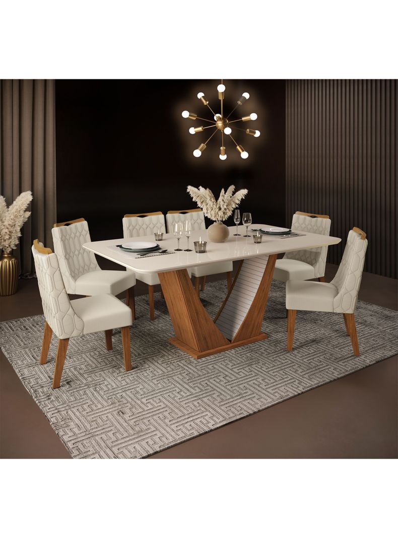 Juego de Comedor Dalila 6 Sillas-5