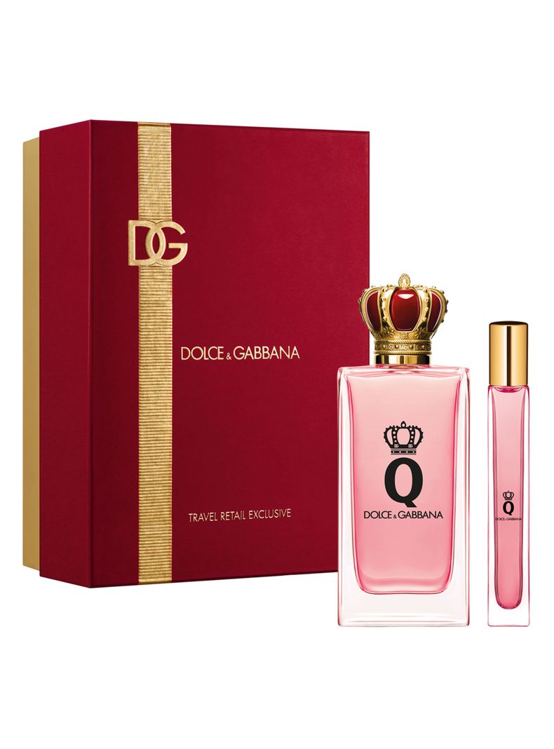 Set Perfume  Q EDP Mujer 100 ml +Travel Size 10 ml Dolce&Gabbana-0