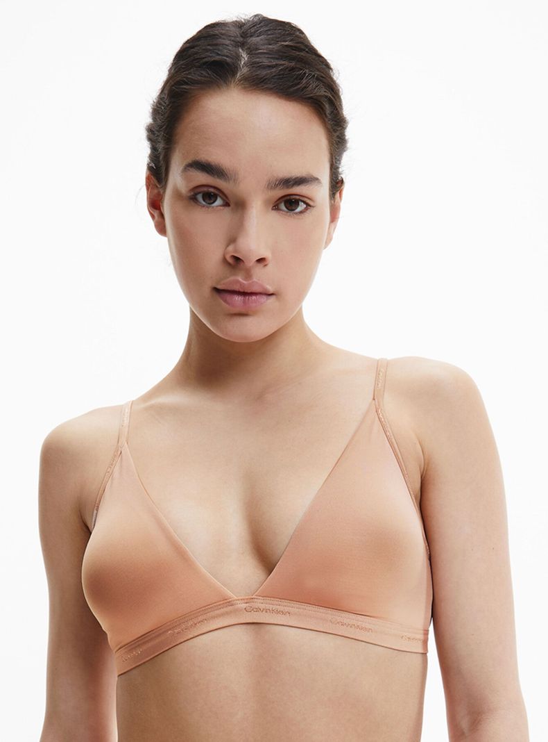 Bralette con Escote en V Tirantes-0