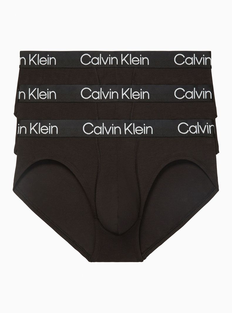 Pack 3 Slip Calvin Klein Dark-0