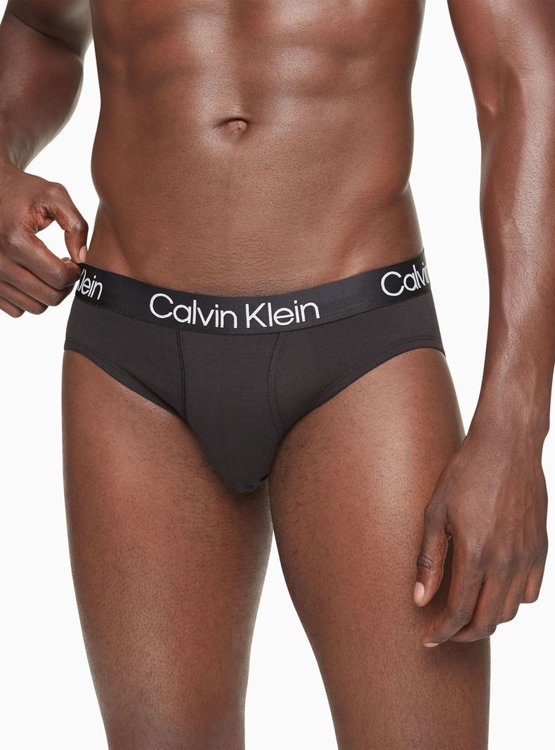 Pack 3 Slip Calvin Klein Dark-1