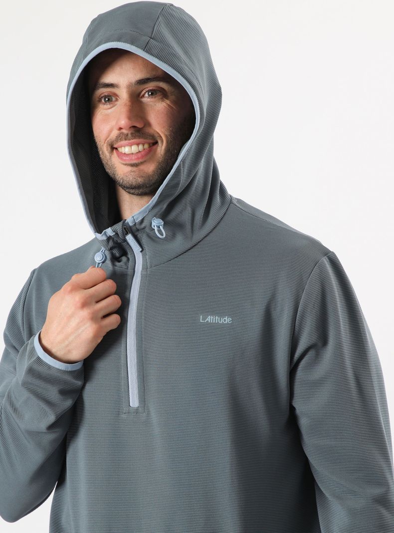 Polerón Manga Larga Liviano 1/4 Zip-2