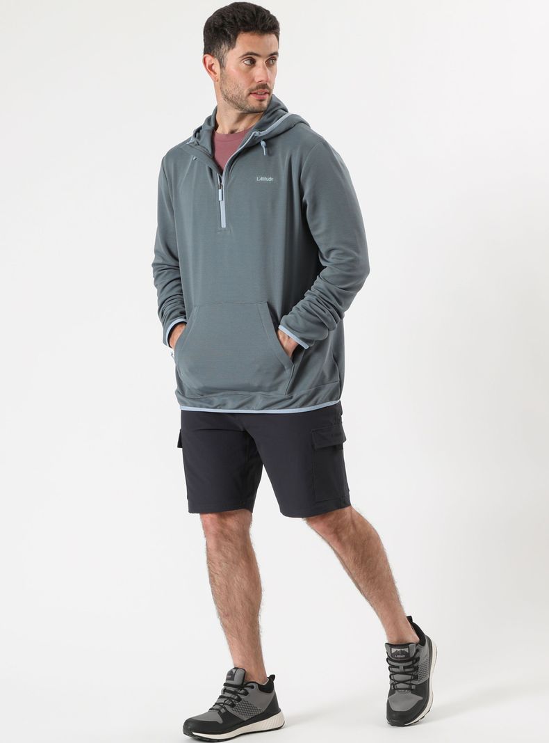 Polerón Manga Larga Liviano 1/4 Zip-3