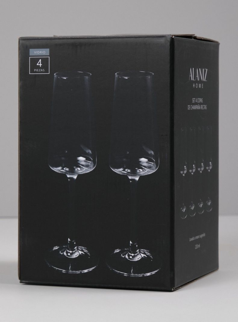 Set 4 Copas Rectas 240 ml-3