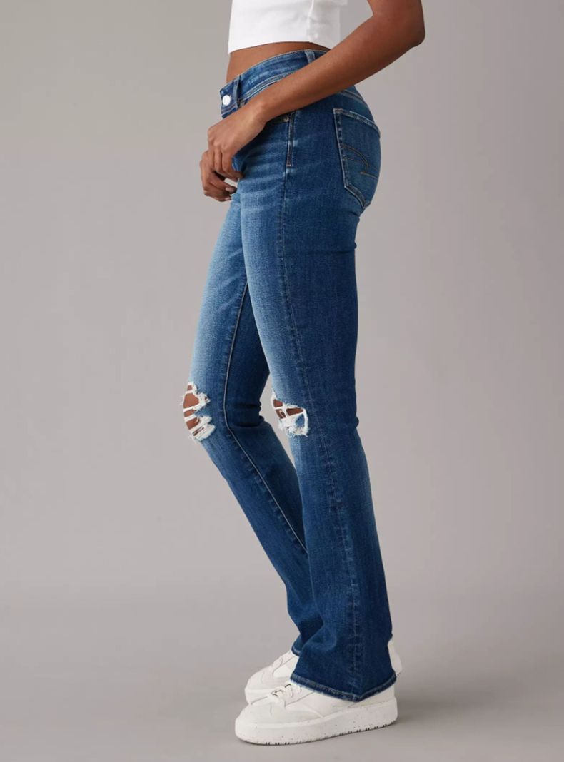 Jeans Next Level Ripped Low-Rise Kick Bootcut-2