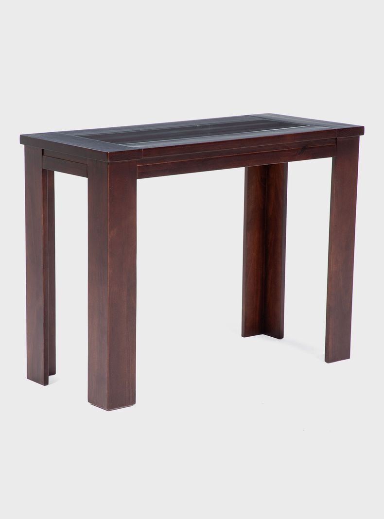 Mesa Arrimo New Malaga 46x100 cm Chocolate-2