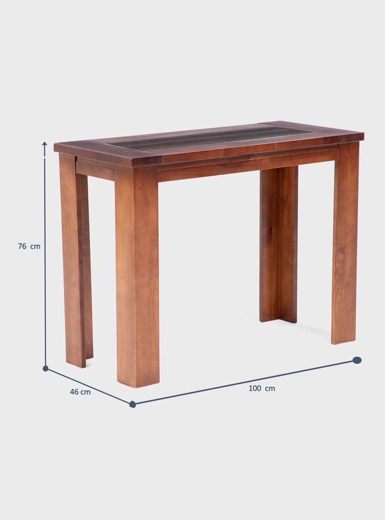 Mesa Arrimo New Malaga 46x100 cm Canela-1
