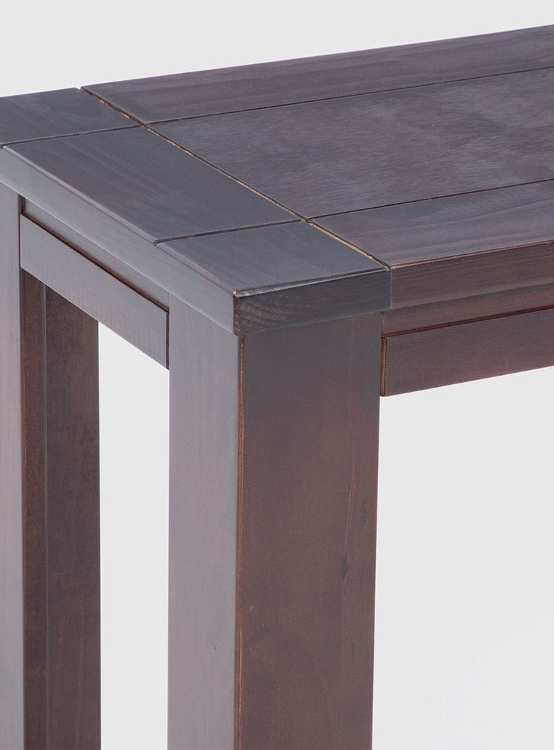 Mesa Arrimo New Monaco 46x100 cm Chocolate-4