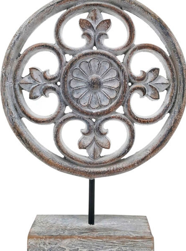 Escultura Kadar Mándala 20 x 6 x 28 cm Kadar-1