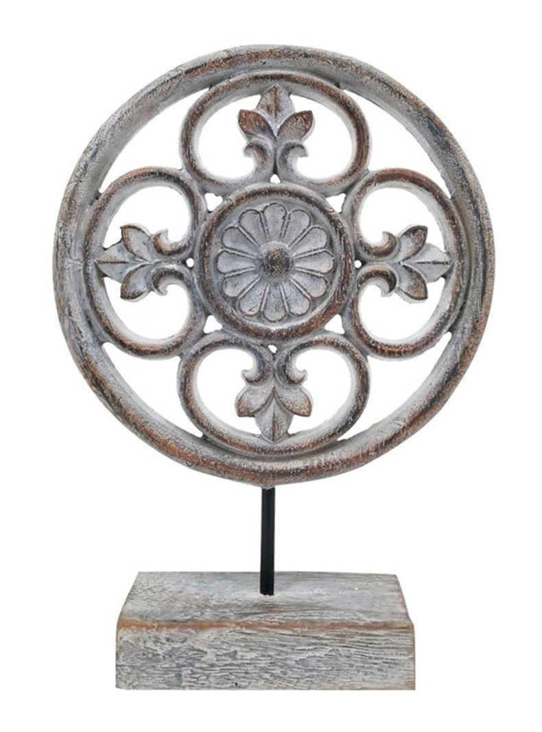 Escultura Kadar Mándala 20 x 6 x 28 cm Kadar-0
