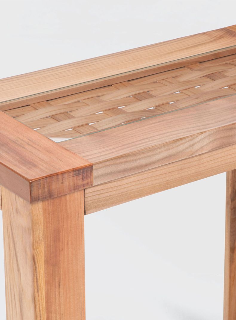 Mesa Arrimo New Antillanca 40x80 cm Natural-4