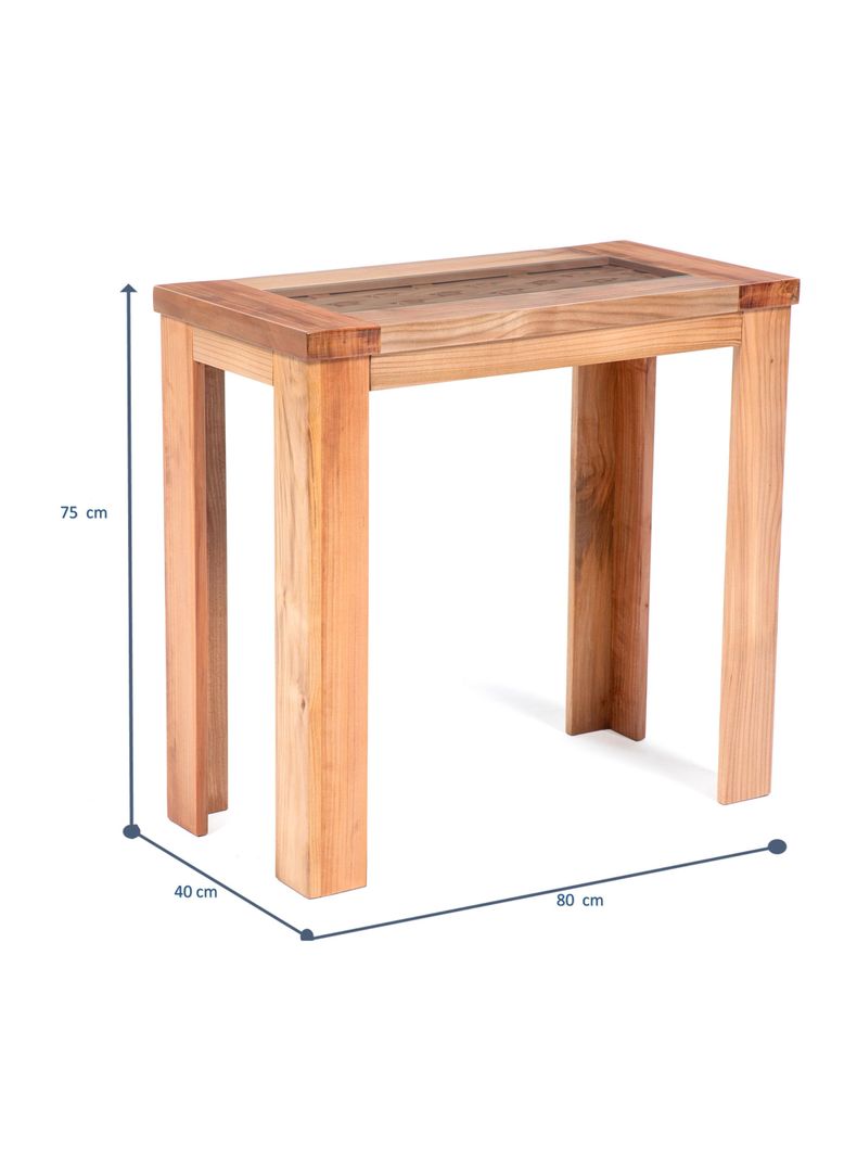 Mesa Arrimo New Antillanca 40x80 cm Natural-1