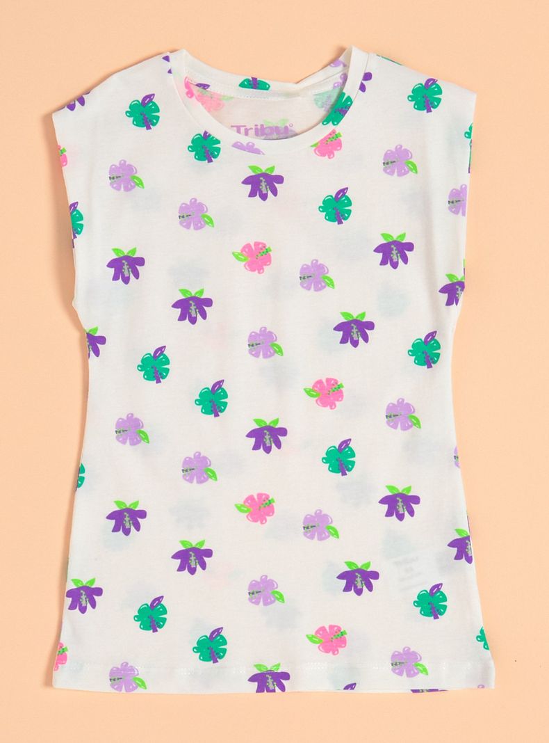 Polera Estampado Fluor-2