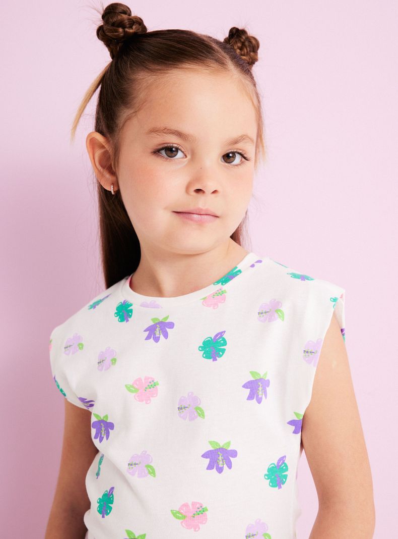 Polera Estampado Fluor-1