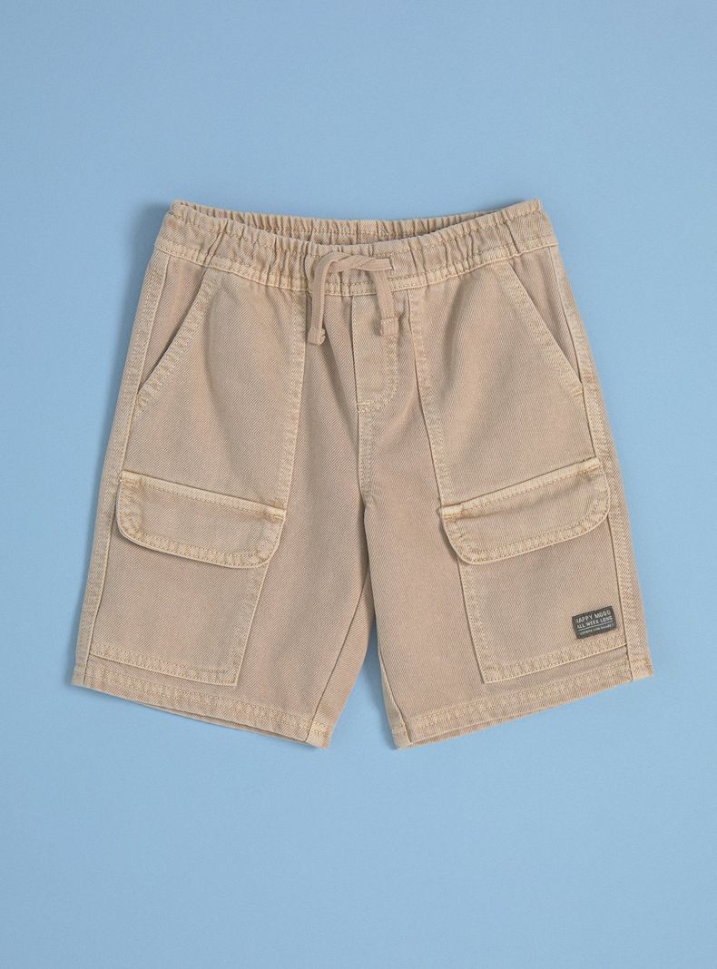 Bermuda Cargo Twill Garment Dyed-2